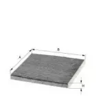 Фильтр, воздух во внутренном пространстве UNIFLUX FILTERS купить