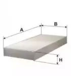 Фильтр, воздух во внутренном пространстве UNIFLUX FILTERS купить