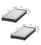 Фильтр, воздух во внутренном пространстве UNIFLUX FILTERS купить