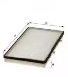 Фильтр, воздух во внутренном пространстве UNIFLUX FILTERS купить