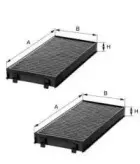 Фильтр, воздух во внутренном пространстве UNIFLUX FILTERS купить