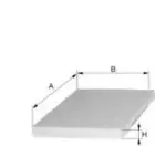 Фильтр, воздух во внутренном пространстве UNIFLUX FILTERS купить