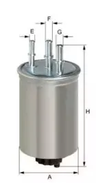 Топливный фильтр UNIFLUX FILTERS купить