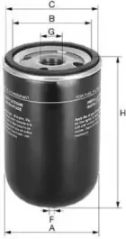 Топливный фильтр UNIFLUX FILTERS купить