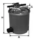 Топливный фильтр UNIFLUX FILTERS купить