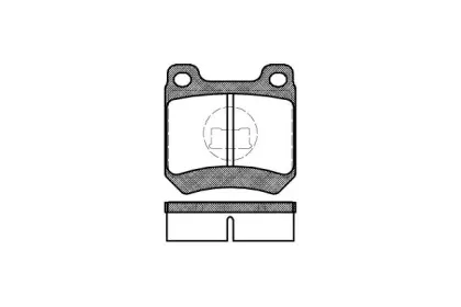 Комплект тормозных колодок, дисковый тормоз WOKING купить