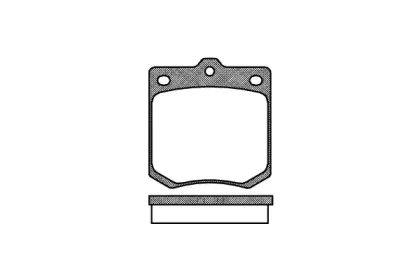 Комплект тормозных колодок, дисковый тормоз WOKING купить