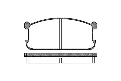 Комплект тормозных колодок, дисковый тормоз WOKING купить
