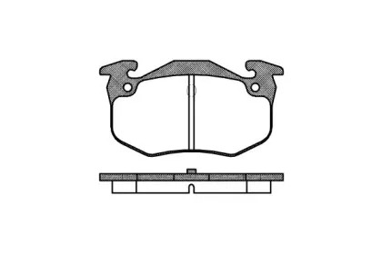 Комплект тормозных колодок, дисковый тормоз WOKING купить