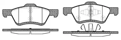 Комплект тормозных колодок, дисковый тормоз WOKING купить