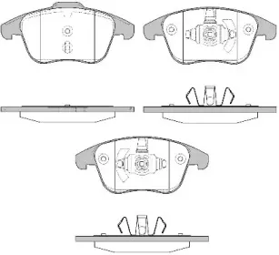 Комплект тормозных колодок, дисковый тормоз WOKING купить