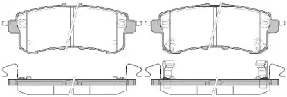 Комплект тормозных колодок, дисковый тормоз WOKING купить