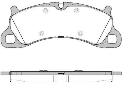 Комплект тормозных колодок, дисковый тормоз WOKING купить