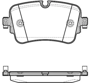 Комплект тормозных колодок, дисковый тормоз WOKING купить