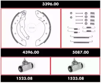 Комплект тормозов, барабанный тормозной механизм WOKING купить