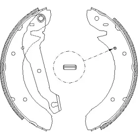 Комплект тормозных колодок WOKING купить