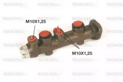 Главный тормозной цилиндр WOKING купить