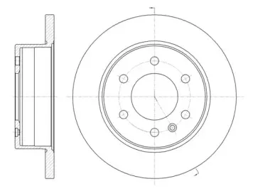 Тормозной диск WOKING купить
