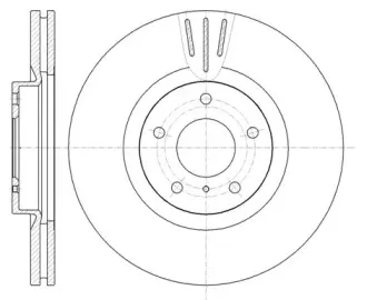 Тормозной диск WOKING купить