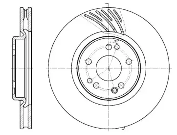 Тормозной диск WOKING купить