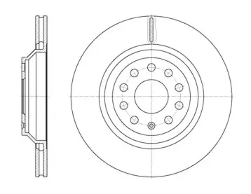 Тормозной диск WOKING купить