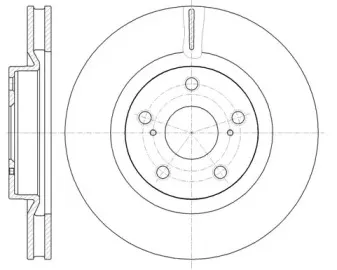 Тормозной диск WOKING купить