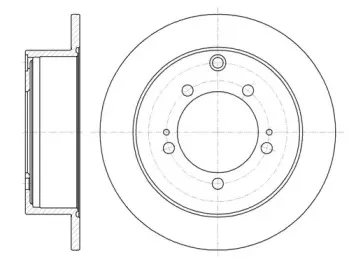 Тормозной диск WOKING купить