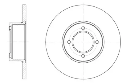 Тормозной диск WOKING купить