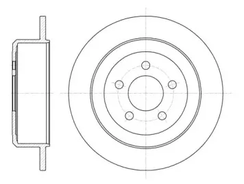 Тормозной диск WOKING купить