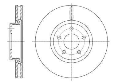 Тормозной диск WOKING купить