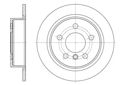 Тормозной диск WOKING купить
