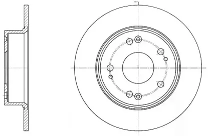 Тормозной диск WOKING купить