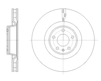 Тормозной диск WOKING купить