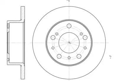 Тормозной диск WOKING купить