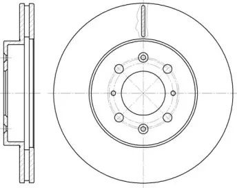 Тормозной диск WOKING купить