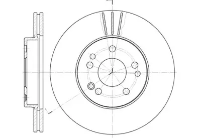 Тормозной диск WOKING купить