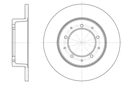 Тормозной диск WOKING купить