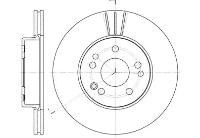 Тормозной диск WOKING купить