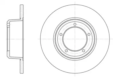 Тормозной диск WOKING купить