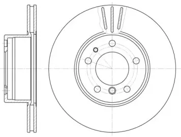 Тормозной диск WOKING купить