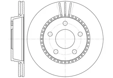 Тормозной диск WOKING купить