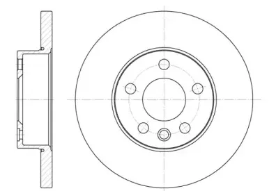 Тормозной диск WOKING купить