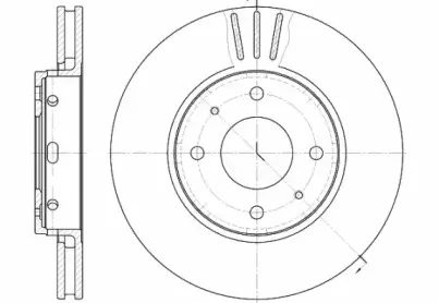 Тормозной диск WOKING купить