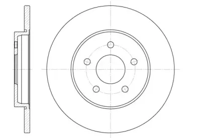 Тормозной диск WOKING купить