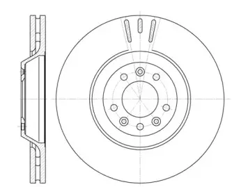 Тормозной диск WOKING купить
