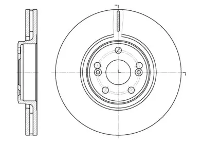 Тормозной диск WOKING купить