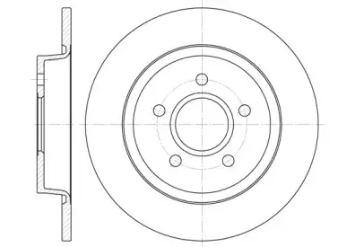 Тормозной диск WOKING купить