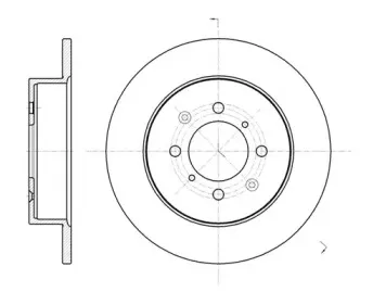 Тормозной диск WOKING купить