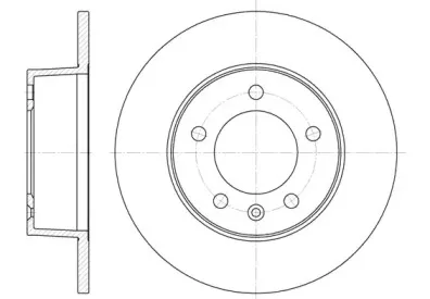 Тормозной диск WOKING купить