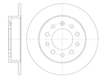 Тормозной диск WOKING купить
